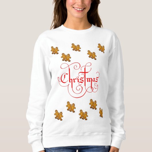 Sweatshirt Gingerbread Man (Vorderseite)
