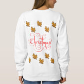 Sweatshirt Gingerbread Man (Rückseite)
