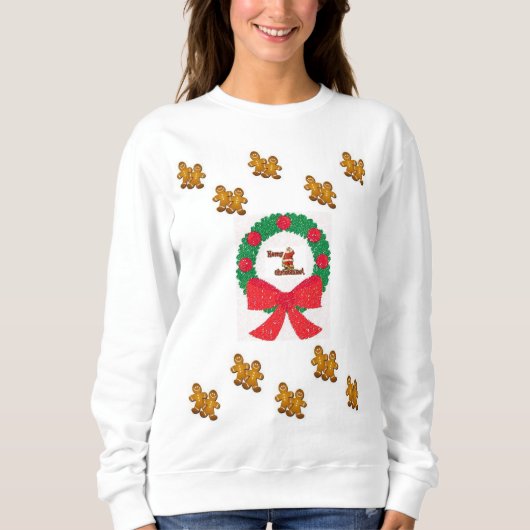Sweatshirt Gingerbread Man (Vorderseite)