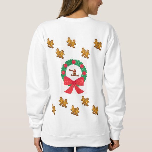 Sweatshirt Gingerbread Man (Rückseite)
