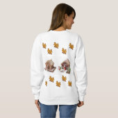 Sweatshirt Gingerbread Man (Schwarz voll)