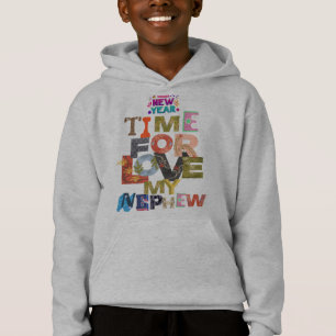 Sweatshirt grau für einen Neffen