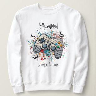 Sweatshirt "HALLOWEEN is coming to town" Mummy