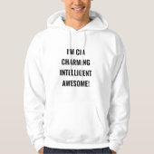 Sweatshirt Hooded CIA-Charming Intelligent Phantas (Vorderseite)