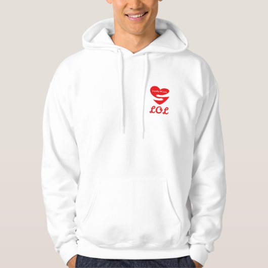 sweatshirt Hoodie LOL (Vorderseite)