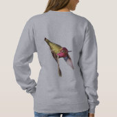 SWEATSHIRT - HUMMINGBIRD IN FLIGHT (Rückseite)