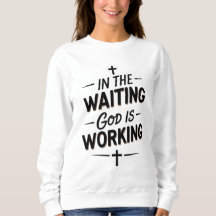 ✨ Sweatshirt - "Im Gewartet Gott ist Arbeit