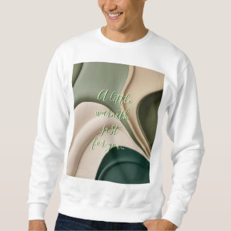 Sweatshirt in abstrakter Grafik