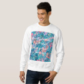Sweatshirt in stylischer Grafik-Optik (Vorne ganz)