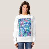 Sweatshirt in stylischer Grafik-Optik (Vorne ganz)