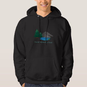 Sweatshirt: Jeder braucht einen Freund, Bob Ross Hoodie