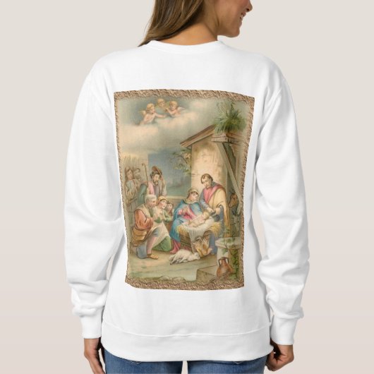 Sweatshirt Jesus Christ (Rückseite)