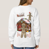 Sweatshirt Lebkuchenmann (Rückseite)