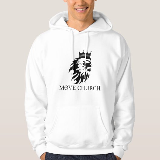 SweatShirt, Logo der Black Move Church Hoodie (Vorderseite)