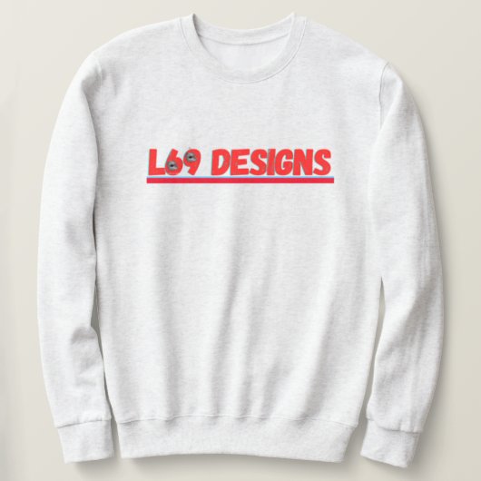 Sweatshirt "LOGO L69 designs" (Design vorne)