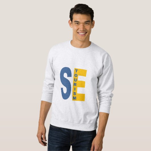 Sweatshirt Mann SWEDEN TOURISM (Vorne ganz)