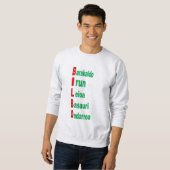 Sweatshirt Mann TOURISMUS BASKENLAND (Vorne ganz)