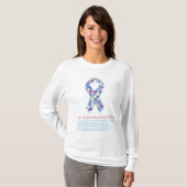 Sweatshirt mit Austim Band T-Shirt (Vorne ganz)