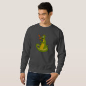 Sweatshirt mit Cartoon Dragon (Vorne ganz)