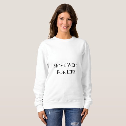 Sweatshirt mit Logo bewegen (Vorne ganz)