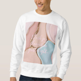 Sweatshirt mit stilvollem abstraktem Grafikdruck