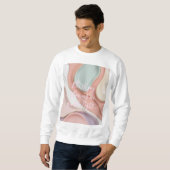 Sweatshirt mit stilvollem abstraktem Grafikdruck (Vorne ganz)