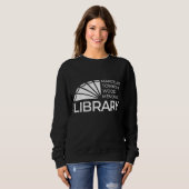 Sweatshirt mit weißem Logo (Vorne ganz)