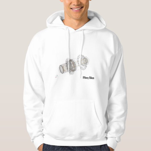 Sweatshirt moyeu Chris king (Vorderseite)