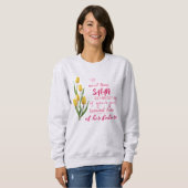 Sweatshirt 'Nächstes Mal, wenn Satan dich erinnert (Vorne ganz)
