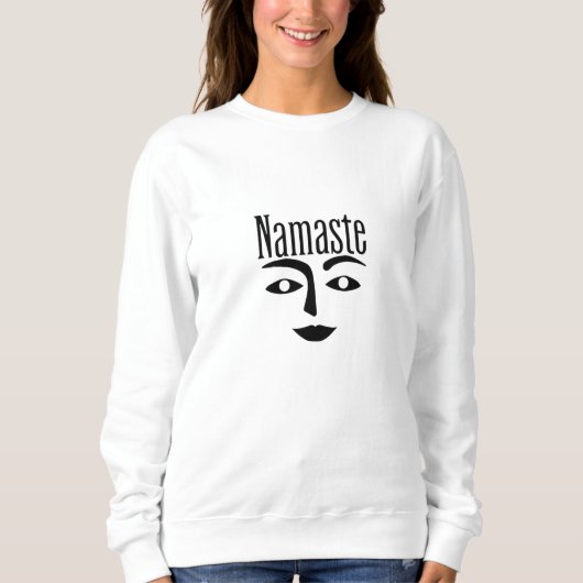 Sweatshirt "Namaste Women's Sweatshirt - Indi (Vorderseite)
