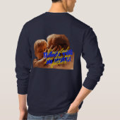 SWEATSHIRT NAVY FOR VATER T-Shirt (Rückseite)