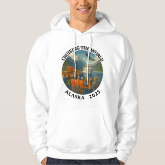 Sweatshirt oder Hoodie für Alaska-Kreuzfahrt für d
