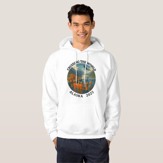 Sweatshirt or Hoodie for Alaska Cruise for family (Vorne ganz)