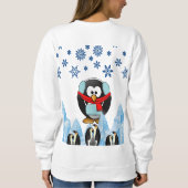 Sweatshirt Pinguin (Rückseite)