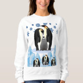 Sweatshirt Pinguin (Vorderseite)