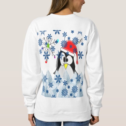 Sweatshirt Pinguin (Rückseite)