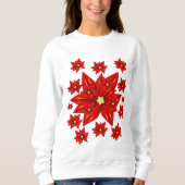 Sweatshirt Poinsettia (Vorderseite)