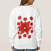 Sweatshirt Poinsettia (Rückseite)