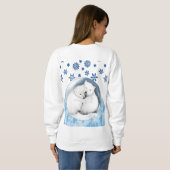 Sweatshirt Polar Bear (Schwarz voll)