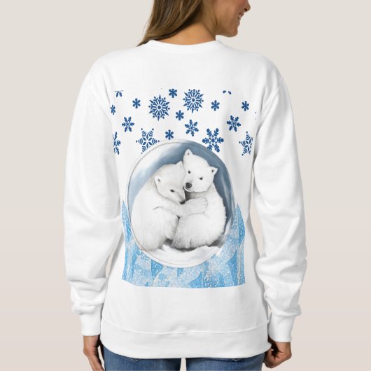 Sweatshirt Polar Bear (Rückseite)