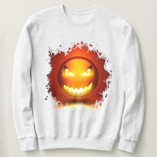 Sweatshirt Pumpkinmoji (Design vorne)