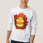 Sweatshirt Pumpkinmoji (Vorderseite)