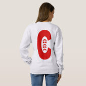 Sweatshirt Rucksack Frau DESIGN CANADA (Schwarz voll)