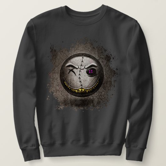 Sweatshirt Scarmoji Vintage (Design vorne)
