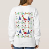Sweatshirt Schneemann Elf (Rückseite)