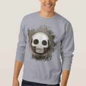 Sweatshirt Skullmoji (Vorderseite)