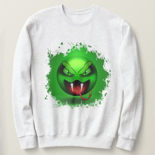 Sweatshirt Snakemoji (Design vorne)