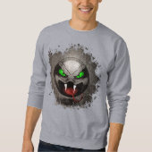 Sweatshirt Snakemoji Vintage (Vorderseite)