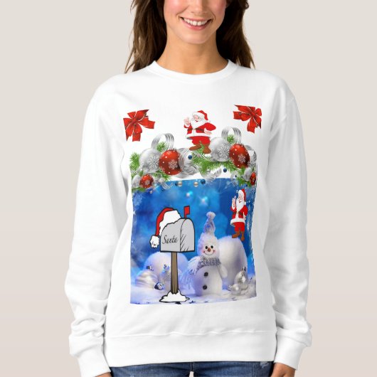 Sweatshirt Snowman (Vorderseite)