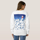 Sweatshirt Snowman (Schwarz voll)